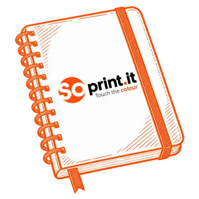 ikona notes z logo firmy